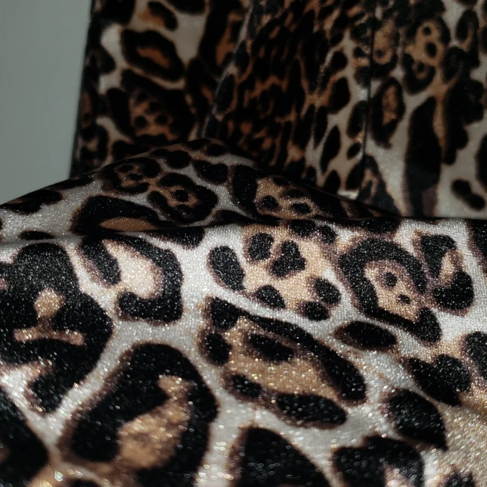 Velvet Cheetah Dress - Picture 3 of 4